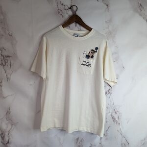 Warner Bros Taz Vintage Crew Shirt Pocket Bowling Looney Tunes Men Tasmanian